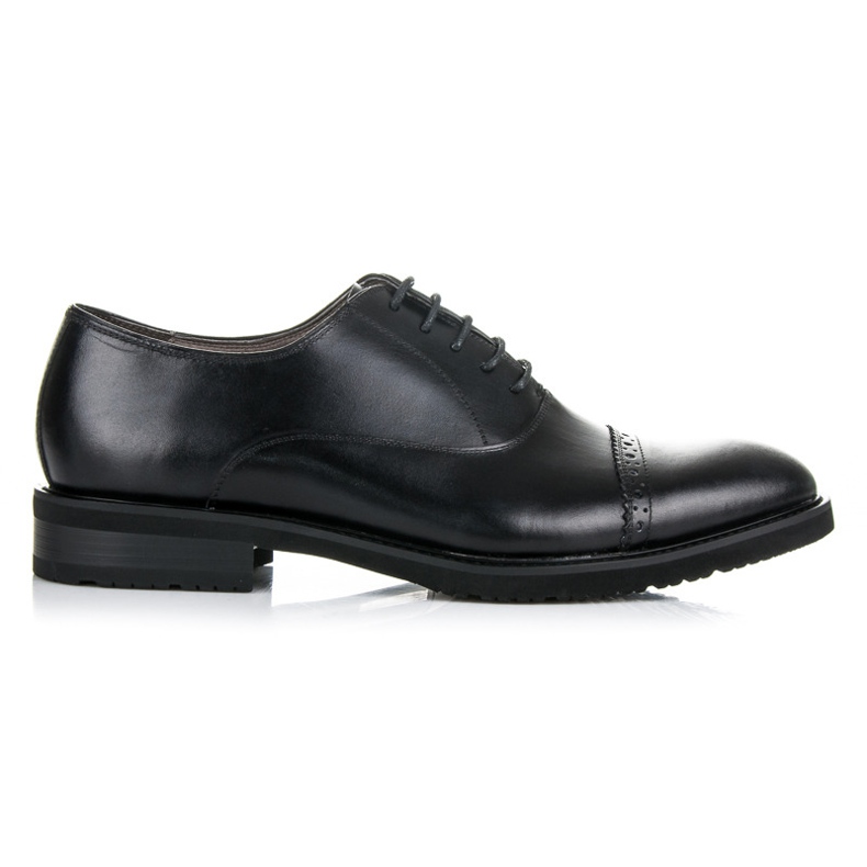 Sorrento Oxford in pelle nero