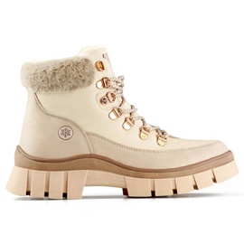 Stivali isolanti da donna, beige CC-44CREM
