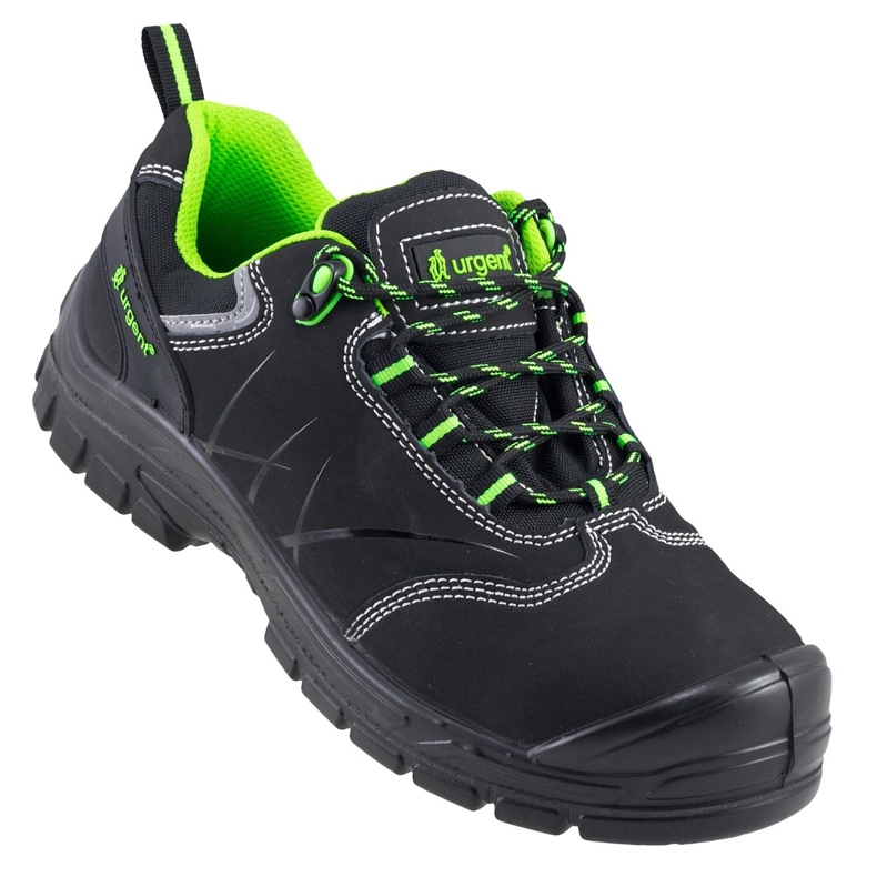 Scarpe da lavoro URGENT con puntale in metallo 209/S1 nero