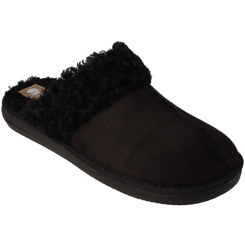 Ciabatte da donna Inblu isolate con pelliccia 155D163 nere nero