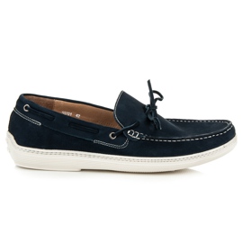 Sorrento Mocassini in pelle blu