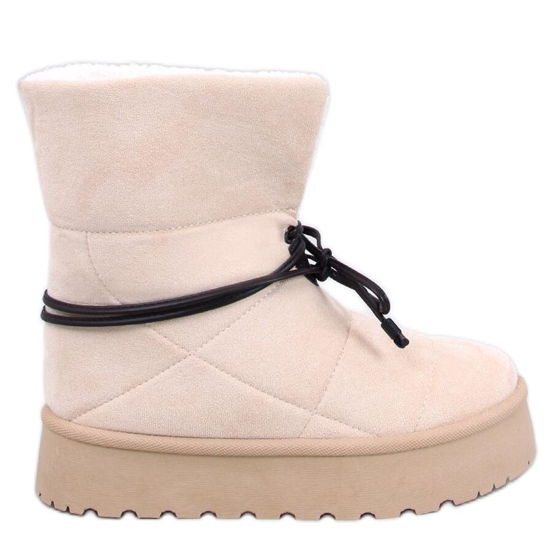 Prezzo Stivali in montone beige