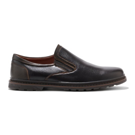 Scarpe da uomo marrone scuro