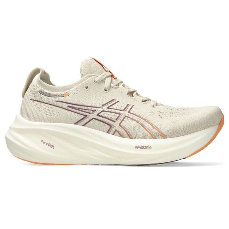 Scarpe da corsa Asics Gel Nimbus 26 1012B601250 beige