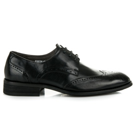 Sorrento Scarpe brogue in pelle nero