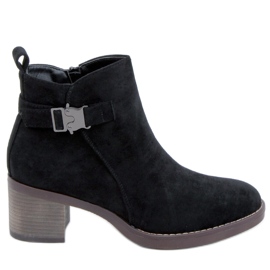 Stivali classici con tacco alto Marsha Black nero
