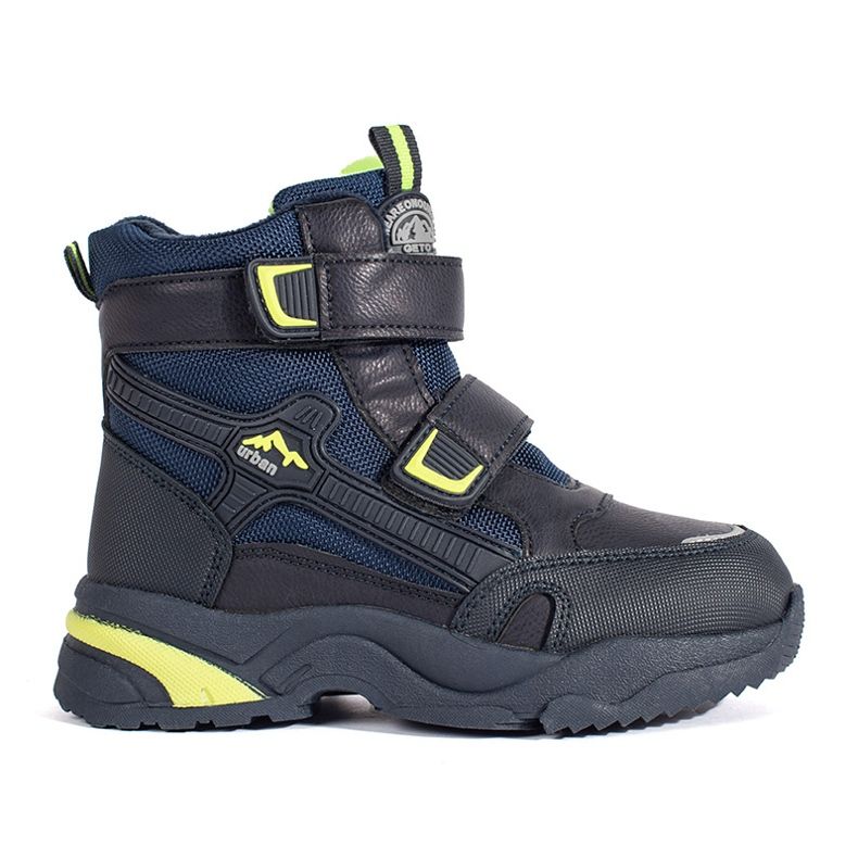 Stivali da ragazzo isolanti blu navy