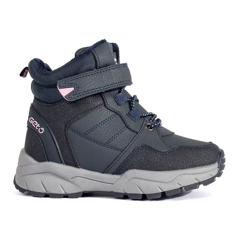 Stivali da ragazza isolanti blu navy