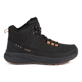 Vico Scarpe da trekking stringate da uomo nere nero