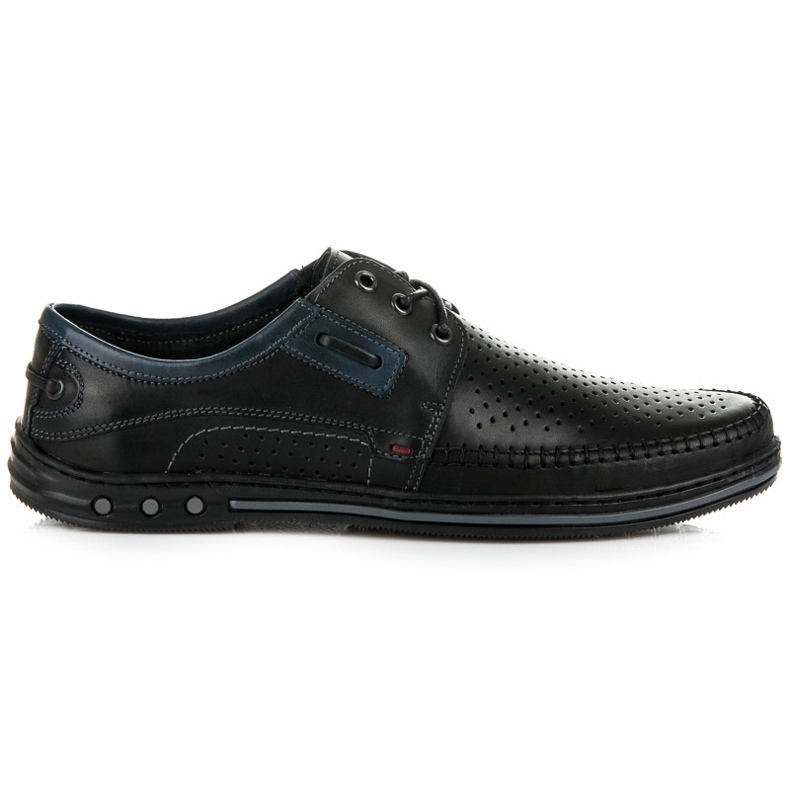 Lucca Scarpe traforate per rilegatura nero