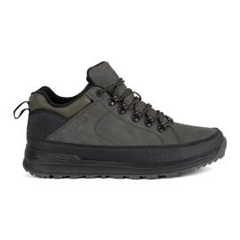 Vico Scarpe da trekking da uomo stringate verdi verde