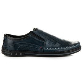 Lucca Reggiseni slip-on con trafori blu