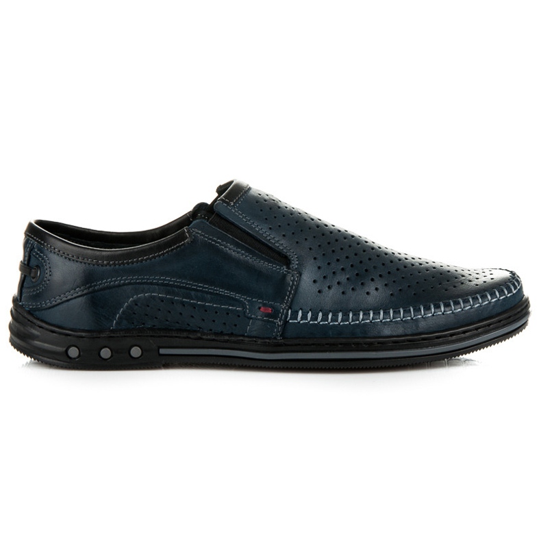 Lucca Reggiseni slip-on con trafori blu