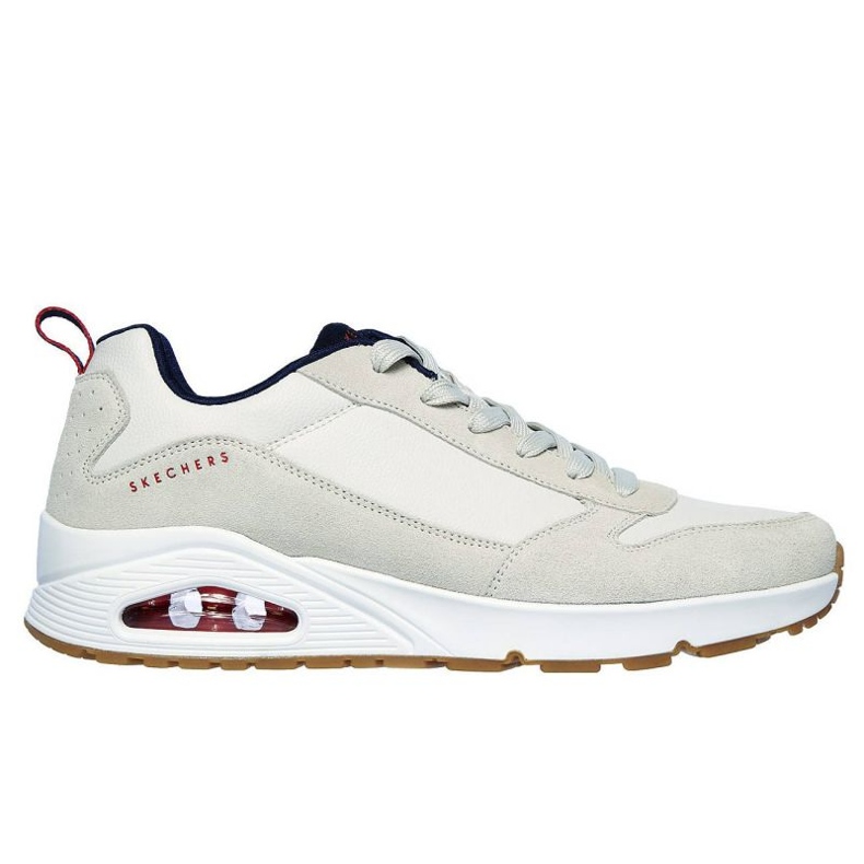 Scarpe Skechers Uno Stacre 52468-OFWT bianca