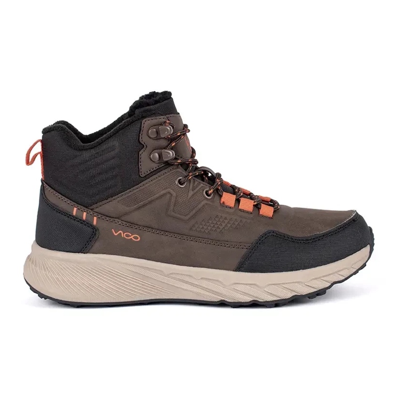 Vico Scarpe da trekking stringate da uomo marroni marrone