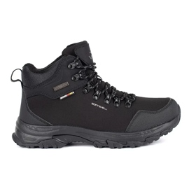 Vico Scarpe da trekking alte da uomo nere nero