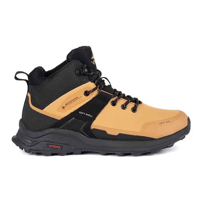Vico Scarpe da trekking alte da uomo marroni marrone
