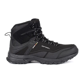 Vico Scarpe da trekking alte da uomo nere nero