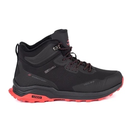 Vico Scarpe da trekking da uomo nere e rosse nero