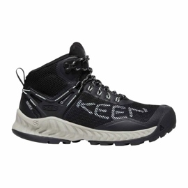 Scarpe KEEN Nxis Evo Mid Wp Glass KE-1025911 nero