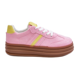 Sneakers Platform da Donna Rosa Dravinnia