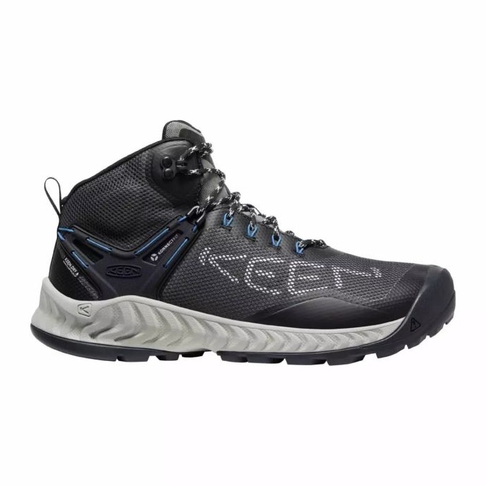 Scarpe KEEN Nxis Evo Mid Wp MAGNET/BRIGHT Cobalto KE-1026108 nero