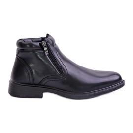 Stivali Da Uomo Con Riscaldante Eco Pelle Nero Lilari
