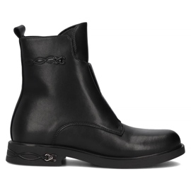 Filippo DBT6527/24 Stivali in pelle Bk, neri nero
