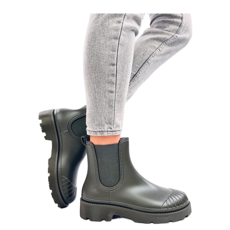 Stivaletti Chelsea verdi verde
