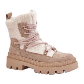 Stivali Modello A8902-8 Beige