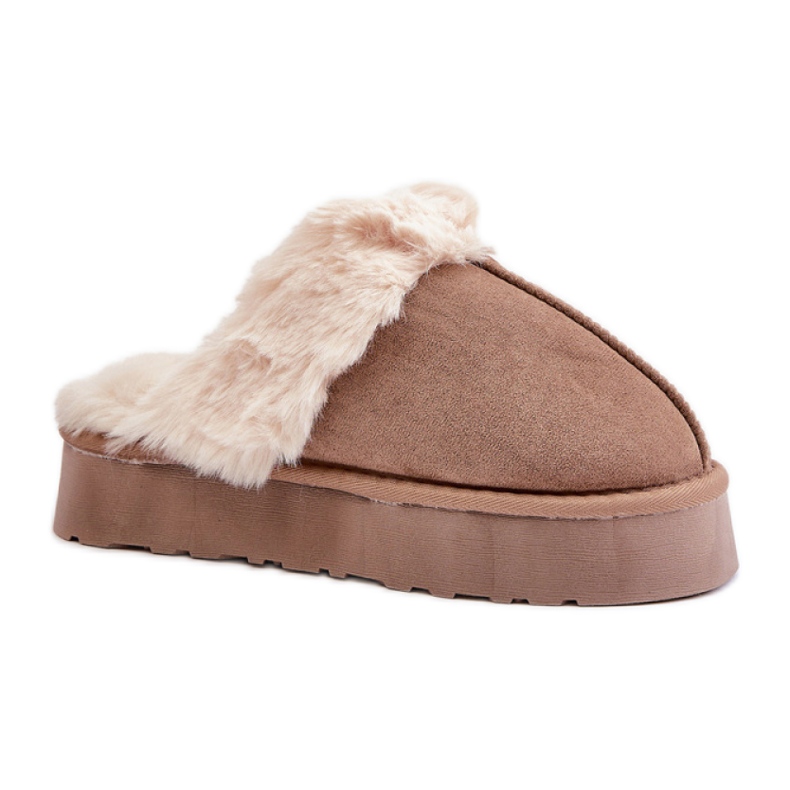 Pantofole Modello FA-181 Beige Scuro