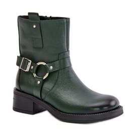Zazoo 60480 Stivaletti Verde Scuro