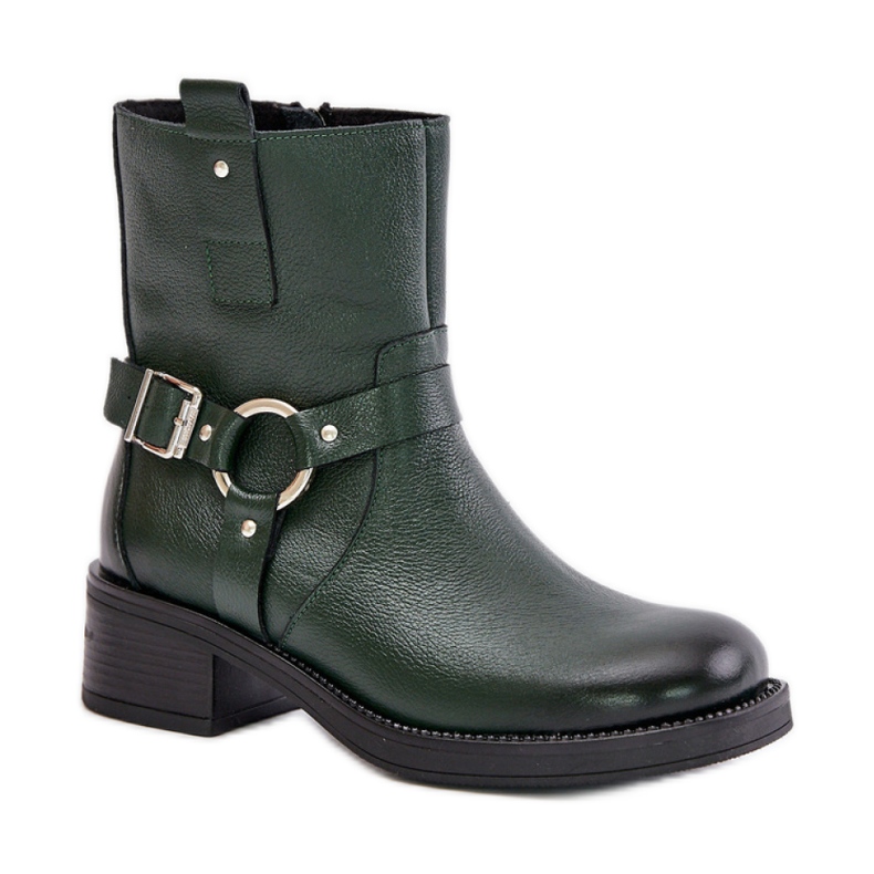 Zazoo 60480 Stivaletti Verde Scuro