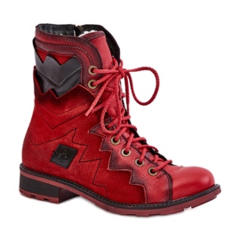 Maciejka 06106-08 Stivaletti rossi rosso