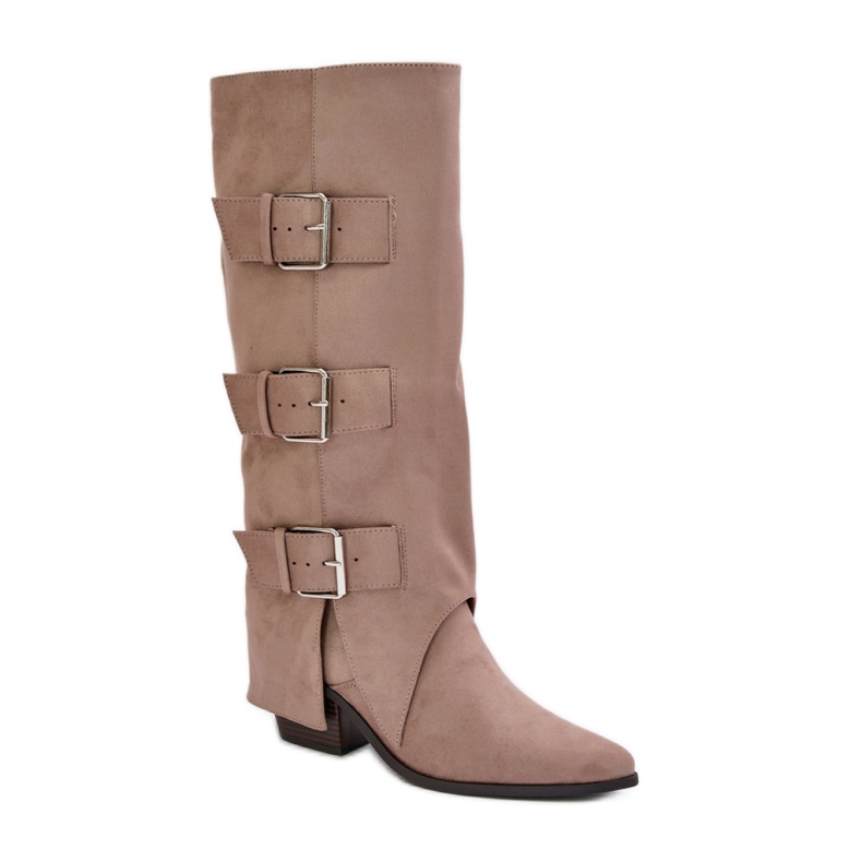 Stivali Modello Vamissa QT108P Beige