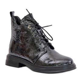 Da LZ42-042 Stivaletto Nero/Grigio