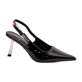 Scarpe con tacco Modello CH878 Nere nero
