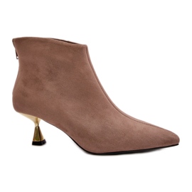 Modello GP13 Stivali Beige Scuro