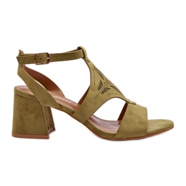 Sandali Modello N24-028 Verde