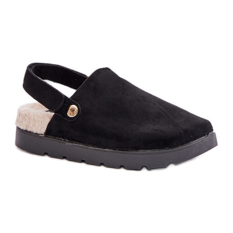 Pantofole Modello 100-418 Nere nero