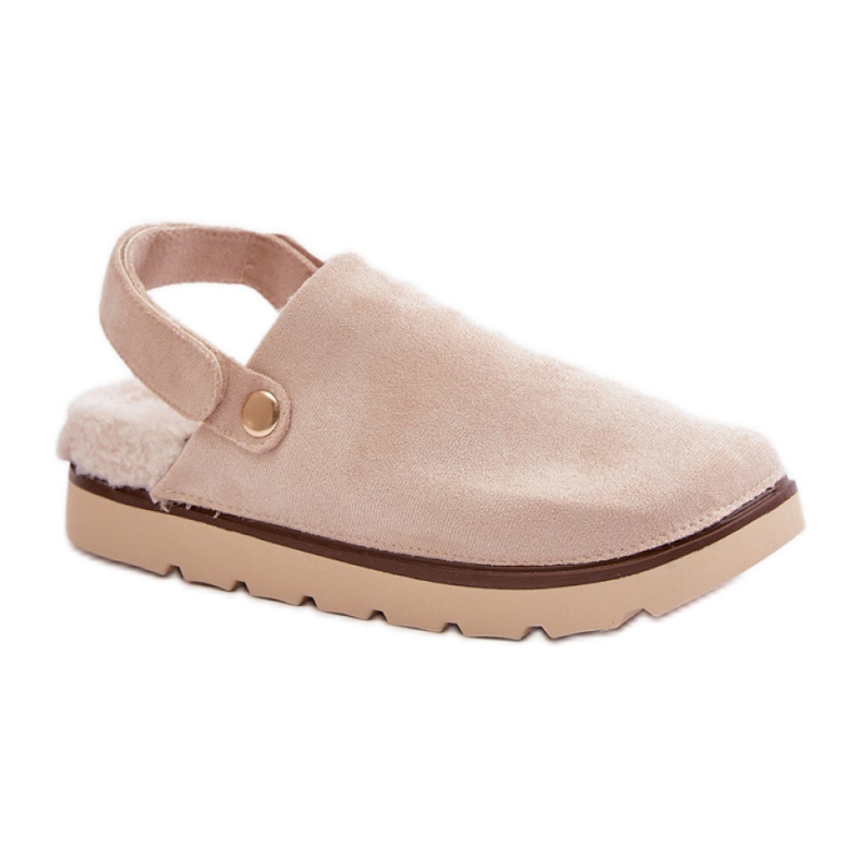 Pantofole Modello 100-418 Beige