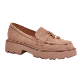 Mocassini Modello 77-533 Beige