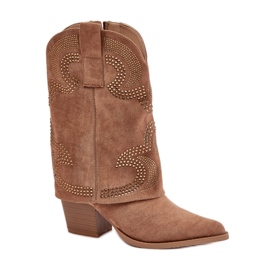 Step in style S.Barski HY42-153 Stivali color cammello marrone