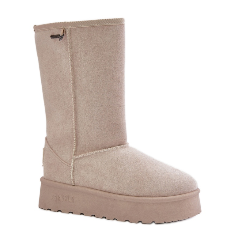 Big Star OO274894 Stivali da neve beige chiaro