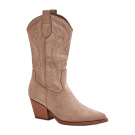 Stivali Modello DA116P Beige