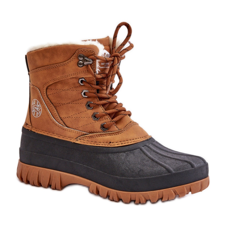 Lee Cooper LCJ-24-44-2869 Stivali da neve color cammello marrone
