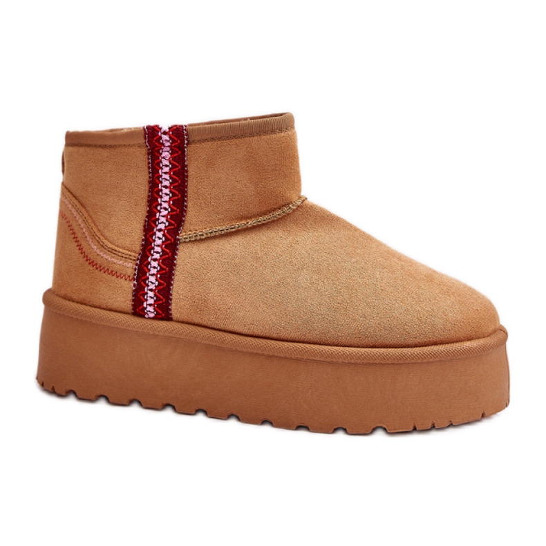 Modello 20221 Doposci color cammello marrone