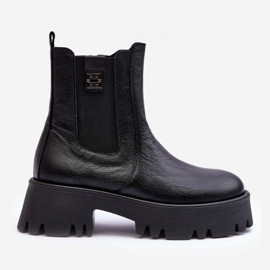 Stivaletto Chelsea Modello 60453 Nero