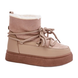 Modello 8933 Doposci beige