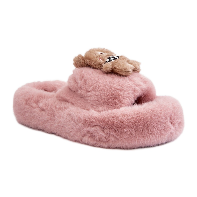 Ciabatte Modello BG189P Rosa con orsetto